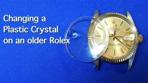 rolex changing crystal|genuine rolex crystal.